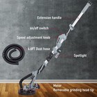 Drywall Sander 710w Electric Wall Sander Variable Speed W  6 Sanding Discs   Led