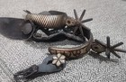 Vintage Charro Mexican Spurs Silver