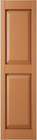 14 3 4 w X 39 h Lifetime Vinyl  Standard Two Equal Panels  Raised Panel Shutters