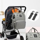 Lequeen Waterproof Baby Nappy Diaper Bag Mummy Maternity Pure Color Usb Backpack