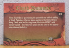 Cool Old Vintage Nice Looking Wwe Aggression Wrestling Card Chuck Palumbo