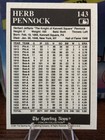 1991 The Sporting News Conlon Collection - 75 Years Ago World Champs Herb   