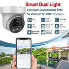 Hikvision 8ch Poe Nvr 5x Zoom Dual Light Colorvu Camera Security System Kit Lot