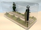 Ho Scale  9  Single Track Display Case -  summer Scene - Any Ho Trains