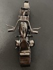 Collectible Handmade Metal Motorcycle Sculpture Diecast Model Motorbike Iron Art