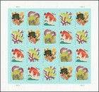 Usps Sheet  Post Card Stamps
