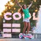 6 5   Hoverboard Electric Led Bluetooth Self-balancing Scooter For Kids   Adult