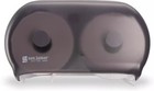 San Jamar R3600tbk Classic Versatwin Dual Standard Roll Tissue Dispenser