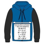 Hoodie Pullover Jacket Fleece Pull-over Kangaroo Carry Pocket Slim Fitting Hoody