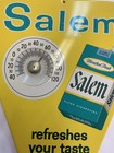 Vintage Salem Cigarette Advertising Dial Thermometer