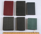 Lot Of Six 1913-1932 A Line A Day Diaries Grace   Agnes Knight New Hampshire