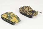 Wt91302 Corgi 1 90 Model Sherman Vs King Tiger 2-piece Set