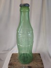 Vintage Coca Cola 23  Soda Bottle Bank Piggy Bank Coin Storage Coke Bottle Green