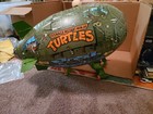 Vintage 1988 Tmnt Turtle Blimp Playmates Toys Complete  No Leaks 