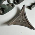 Vintage Cast Iron Hook Architectural Salvage Hardware Mixed Lot Jelly Cupboard