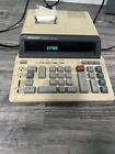 Vintage Sharp Compet Qs-2760a Electronic Calculating Machine Works Great