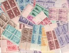 Us 3 Cent  Plate Block Mnh Lot Of 50 Different 1940s 1950s   P o  Fresh