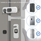 2pack Child Proof Refrigerator Lock fridge Locks For Kids With Sticky 2 Pack 