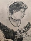 John Wallace Dry Goods Middletown Ny Corset Victorian Trade Card