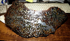 Transitional 10 115 Kgm Sericho Pallasite Meteorite Half  F  Kenya  Olivine Jal