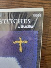 Bucilla Church Latch Hook Kit Pillow Christmas 10x10  New Sealed Vtg Religious 