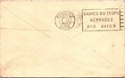 1936 British Hong Kong China Registered First Flight Cover Ffc To Paris France