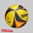 Wilson Avp Optx Official Beach Volleyball  black yellow      High Quality Pro Game