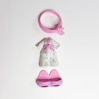 Vintage Fisher-price Snap  n Style Pink   Green Kimono Robe Outfit Bundle 3 Pcs
