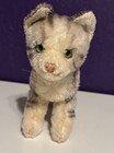 Vintage 50s 60s Steiff Tabby Cat Suzi Mohair Stuffed Animal Extremely Rare