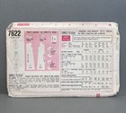 Vintage 1960s Simplicity Sewing Pattern 7622 Miss Size 12 Dress - Cut complete