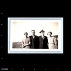 Old Vintage Photo Quartet Men Women Couples In Field Antique Snapshot Picture