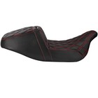 For Harley Electra Glide Classic Efi Flhtci 1997-2007 Gel Red Diamond 2-up Seat