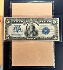 Fr  273 1899  5 Silver Certificate  indian Chief  - Vf Comment