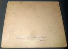 1904 Baseball Cabinet Card Photo  morrow Base Ball Club  Team Inscribed