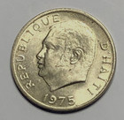 1975 Haiti Haitian 5 Centimes   Duvalier   Coat Of Arms   Commemorative Coin