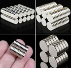 Lot 50 100 200 Pcs Round Disc Magnets Rare Earth Neodymium Magnet Various Sizes