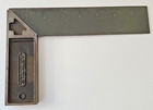8  Vintage Stanley No  1 Metal Try Square Woodworking Carpenters Square Usa