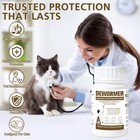 Broad-spectrum Dewormer For Cats   Kittens  For Tapeworms  Hookworms   Roundworm