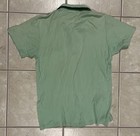 1950s Pilgrim Sears Medium 100  Cotton Polo Interlock 38-40 Green