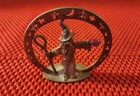 Spoontiques Pewter Wizard Mr828 With Staff And Crystal Under A Celestial Arch