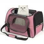 Pet Cat Carrier Soft Sided Outside Travel Shoulder Bag Samll Dog Comfort Case