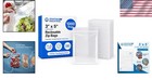 Moisture-resistant 3  X 5  Clear Zip Bags - Perfect For Small Parts   Crafts