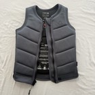 Follow Corp Impact Vest Size Small S 8 Gray Non-cga Wakeboard Tailored Fit Duo