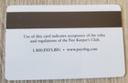 Fire Keepers Casino Potawatomi Slot Club Card And Holder