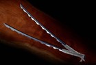 Bas63252  Demon Slayer  Kimetsu No Yaiba Proplica Inosuke Nichirin Sword