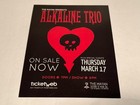 Alkaline Trio 2011 Us Tour Lot Of 2 Promo Postcards Los Angeles