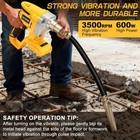 Concrete Vibrating Tool Compatible With Dewalt 20v Max Battery  no Battery   Bru