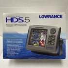 Lowrance Hds5 Gen1 Fishfinder Gps Chartplotter Lake Insight Complete Tested Read