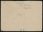 British India Kgvi Active Air Mail Cover  Unit Censor D 71 Cancel