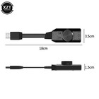 7 1 Channel External Usb Computer Game Sound Card Audio Card 3 5mm Usb Adapter